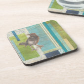 Dessous-de-verre Scrapbook Avian I (Côté gauche)