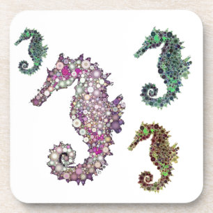 Dessous-de-verre Seahors Art par LeahG