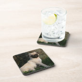 Dessous-de-verre Séance de chiot de carlin de faon (Côté Droit)