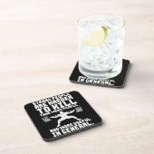 Dessous-de-verre Séance d'entraînement - il est plus difficile de (Côté Droit)