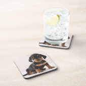 Dessous-de-verre Séance miniature de teckel (Côté Droit)