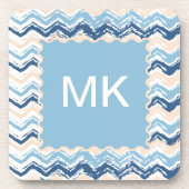 Dessous-de-verre Seashore Scribble ZigZag (Devant)