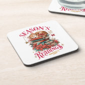 Dessous-de-verre Season's Readings Cozy Kitten  (Côté gauche)