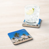 Dessous-de-verre Secteur d'art déco de plage du sud Miami (Côté Droit)