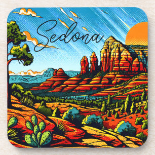 Dessous-de-verre Sedona, Arizona Red Canyon