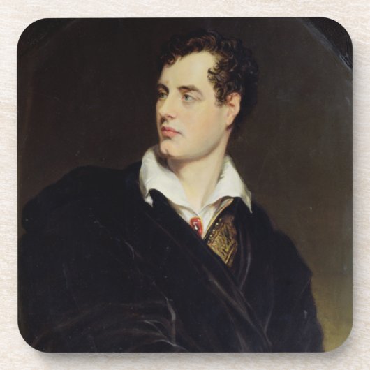 Dessous-de-verre Seigneur Byron après un portrait peint par Thomas (Devant)