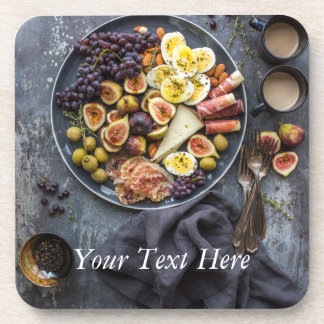 Dessous-de-verre Sélection de nourriture italienne