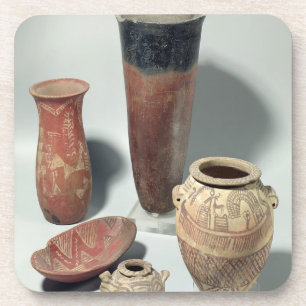 Dessous-de-verre Sélection des vases, période de Naqada I/II,