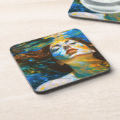 Dessous-de-verre "Selene" - Femmes dans l'eau (Côté gauche)