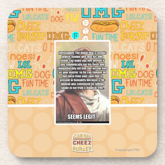 Dessous-de-verre Semble la pièce de théâtre (Devant)