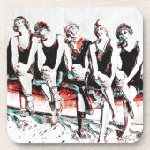 Dessous-de-verre Sept Pals De Beauté De Bain (Devant)