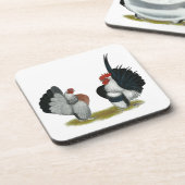 Dessous-de-verre Serama Bantams (Côté gauche)