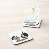 Dessous-de-verre Serama Bantams (Côté Droit)