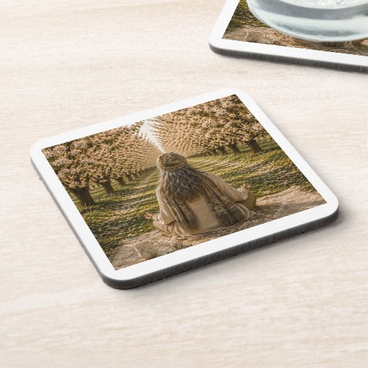 Dessous-de-verre Serene Orchard Sticky Notes | Romantic Botanical (Côté gauche)
