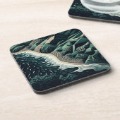 Dessous-de-verre Serene Shores (Côté gauche)