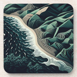Dessous-de-verre Serene Shores