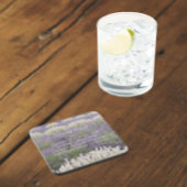 Dessous-de-verre Sérénité Prière Lavande Jardin Floral