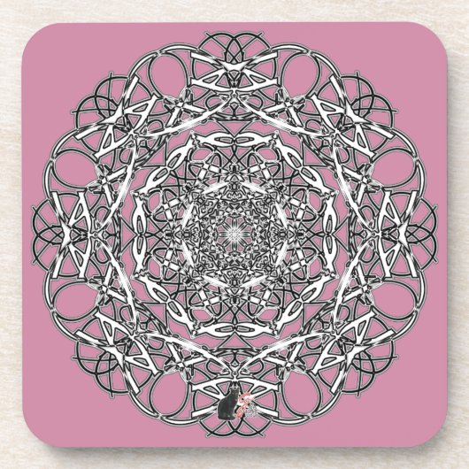 Dessous de verre Serenity Octa Glyph Dawn (Devant)