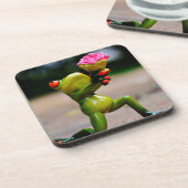 Dessous-de-verre Serez-vous mon.... (Côté gauche)