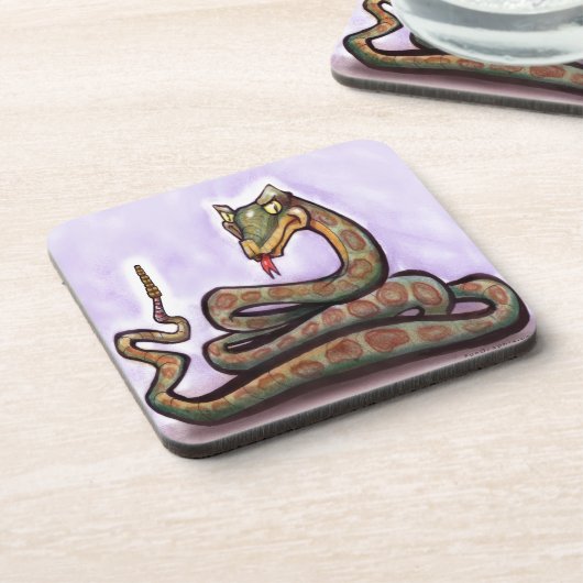 Dessous-de-verre Serpent (Côté gauche)