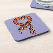 Dessous-de-verre Serpent de bande dessinée (Côté gauche)