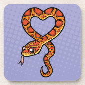 Dessous-de-verre Serpent de dessin animé (Devant)