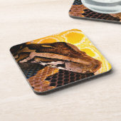 Dessous-de-verre Serpent python birman (Côté gauche)