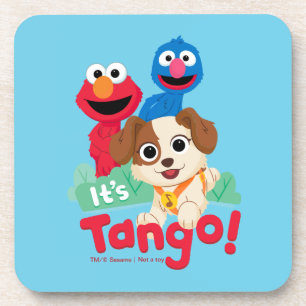 Dessous-de-verre Sesame Street C'est Tango avec Elmo et Grover