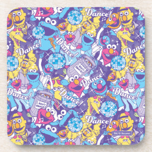 Dessous-de-verre Sesame Street   Motif de danse funky