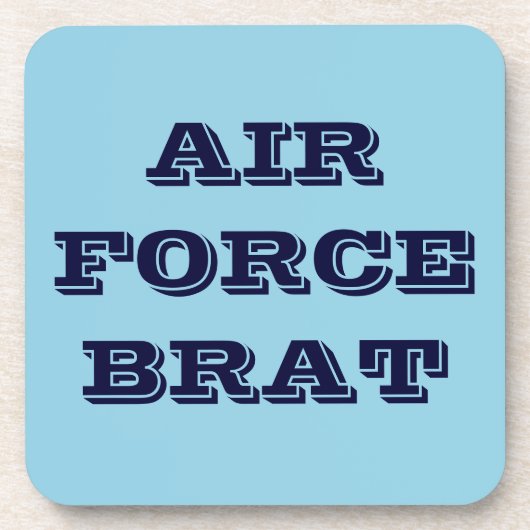 Dessous de verre Set Air Force Brat (Devant)