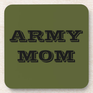 Dessous de verre Set Armée Maman