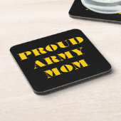 Dessous de verre Set Fier Armée maman (Côté gauche)