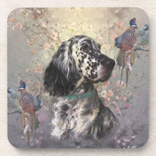 Dessous-de-verre Setter anglais