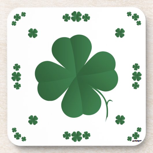 Dessous-de-verre Shamrock (Devant)