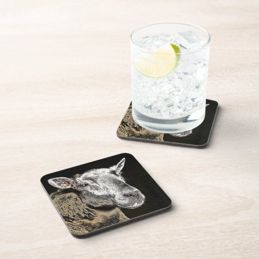 DESSOUS-DE-VERRE SHEEP (Côté Droit)