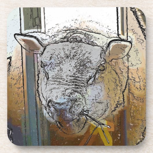 DESSOUS-DE-VERRE SHEEP (Devant)