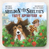 Dessous-de-verre Sheldon le Sheltie (Devant)