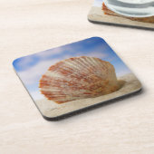 Dessous-de-verre Shell étayé dans le sable (Côté gauche)