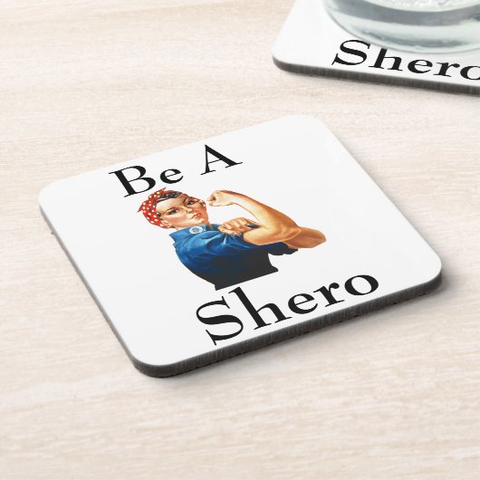 Dessous-de-verre Shero Beverage Coaster (Côté gauche)