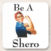 Dessous-de-verre Shero Beverage Coaster (Devant)