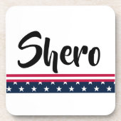 Dessous-de-verre Shero Beverage Coaster (Devant)