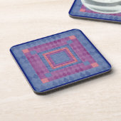 Dessous-de-verre Shimmery Diamond Motif (Côté gauche)