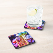 Dessous-de-verre Shiny Tuba Slanted Perspective Brass Band (Côté Droit)