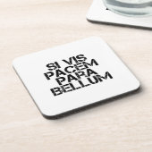 Dessous-de-verre Si Vis Pacem Para Bellum (Côté gauche)