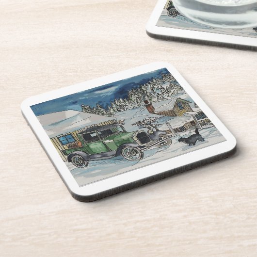 Dessous-de-verre Siège Chaud (Côté gauche)