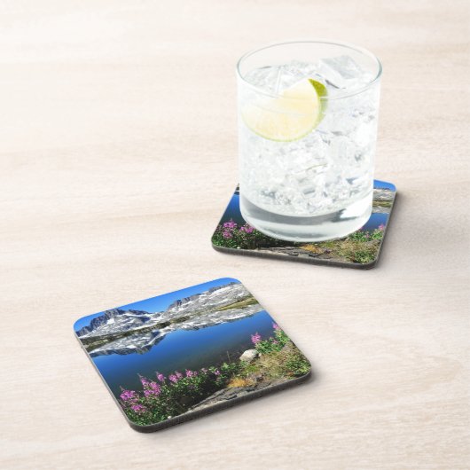 Dessous-de-verre Sierra orientale montagnes (Côté Droit)