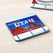 DESSOUS-DE-VERRE SIGNE D'OUTA (Côté gauche)