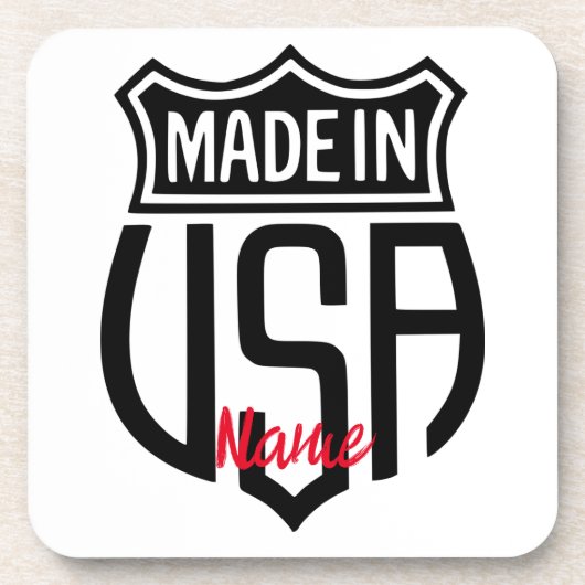 Dessous-de-verre Signet Fabriqué aux États-Unis Thunder_Cove (Devant)