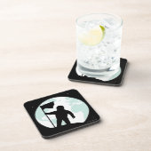 Dessous-de-verre Silhouette d'astronaute (Côté Droit)