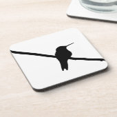 Dessous-de-verre Silhouette de colibri (Côté gauche)